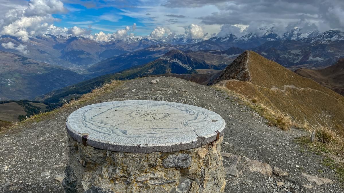 Mont Jovet Aussicht Gipfel