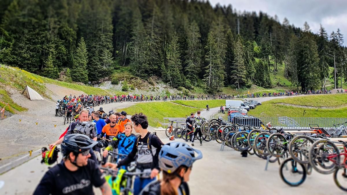 Lenzerheide Bikepark im Juni 2020