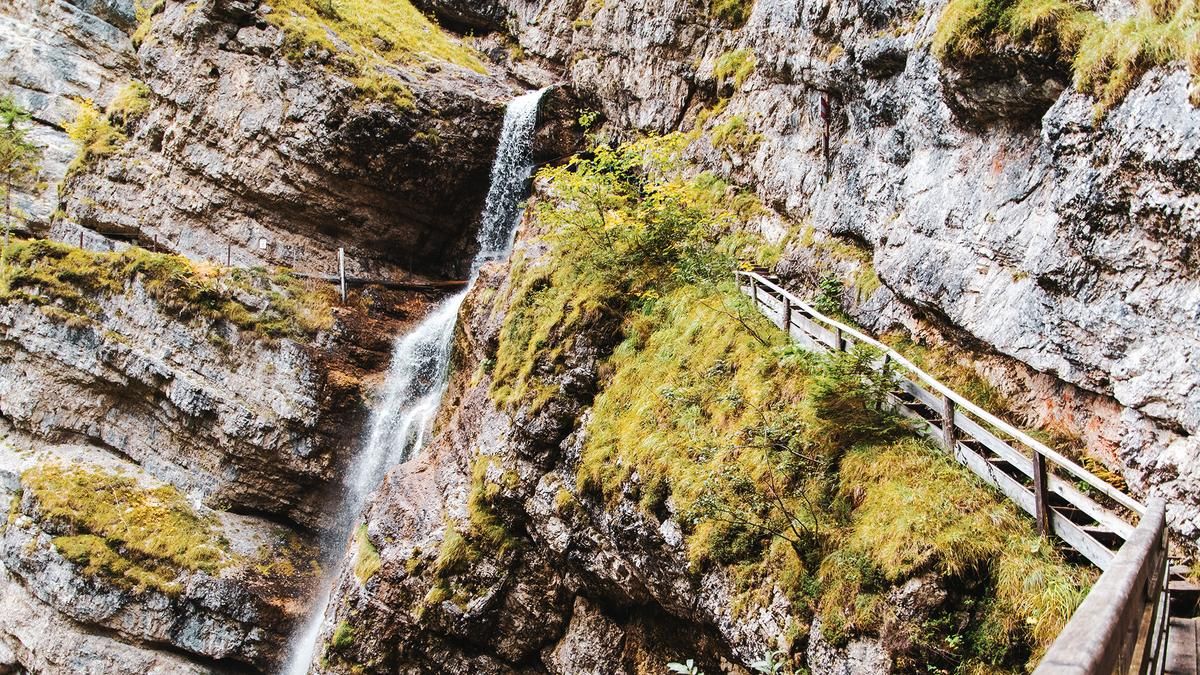 Staubfall Ruhpolding