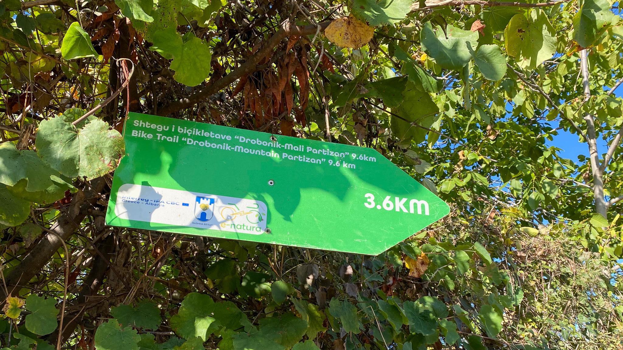 Was genau zum Drobonik Mountain Partizan Trail gehört ist unklar geblieben.