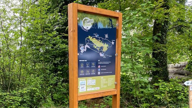 Gemeinschaftswerk: Die lokale Community hat den Sänder Trail geschaufelt.