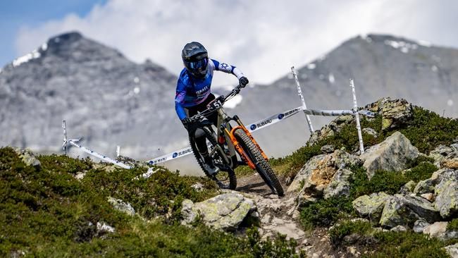 Ein Plattfuss verhindert Noga Korems Sieg in Laax.