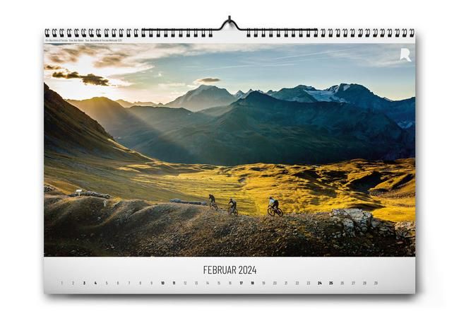 Ride Wandkalender 2024 - Februar