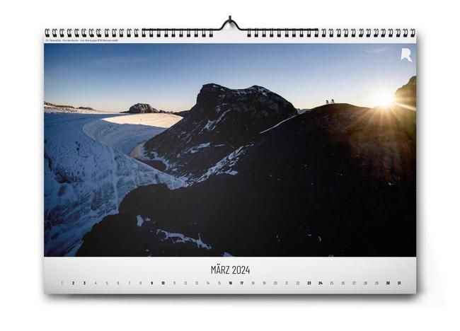Ride Wandkalender 2024 - März