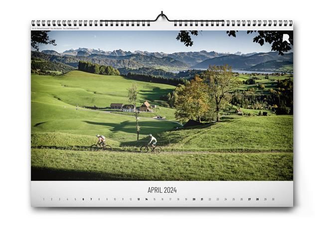 Ride Wandkalender 2024 - April