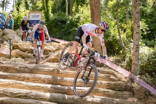 Mathias Flückiger fuhr beherzt und erkämpfte sich als Fünfter ein Olympisches Diplom.