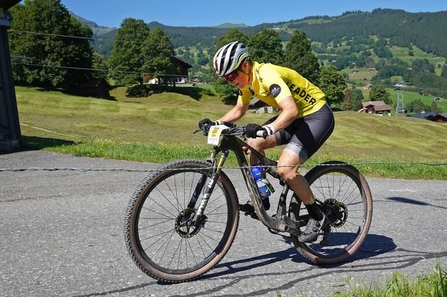Alessia Nay an der Kleinen Scheidegg.