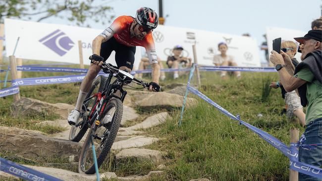 Mathias Flückiger auf dem Weg zum Heimsieg.