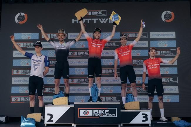 Dario Lillo, Nino Schurter, Mathias Flückiger, Lars Forster & Vital Albin.