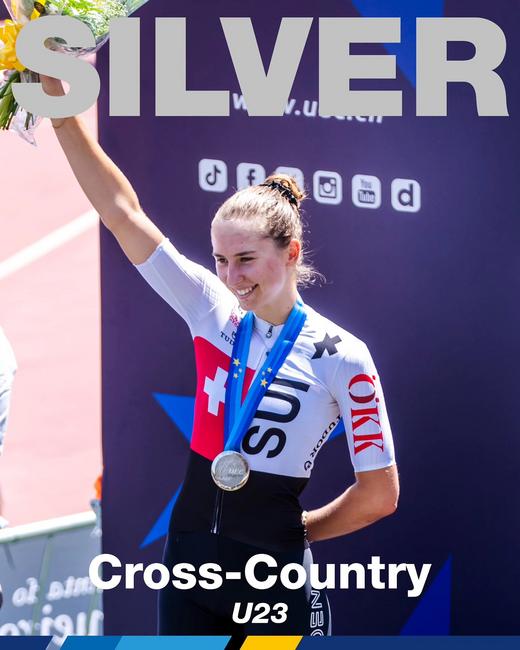 Anina Hutter - Silber bei den U23 Frauen Europameisterschaft 2025