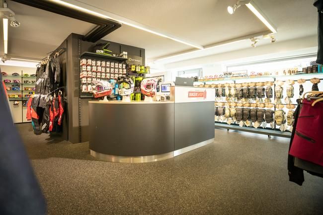 Ladenfläche BikerShop Flumserberg