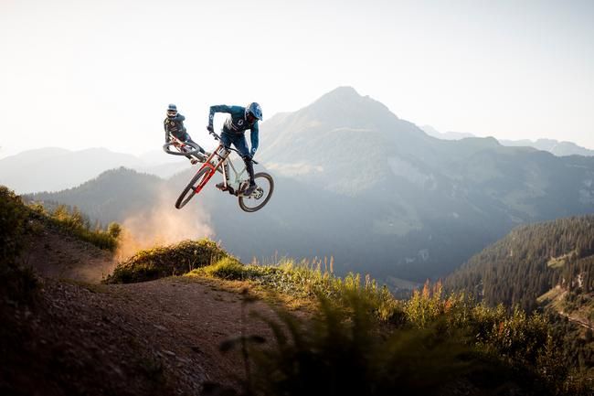 Oder für Party-Laps im Bikepark.