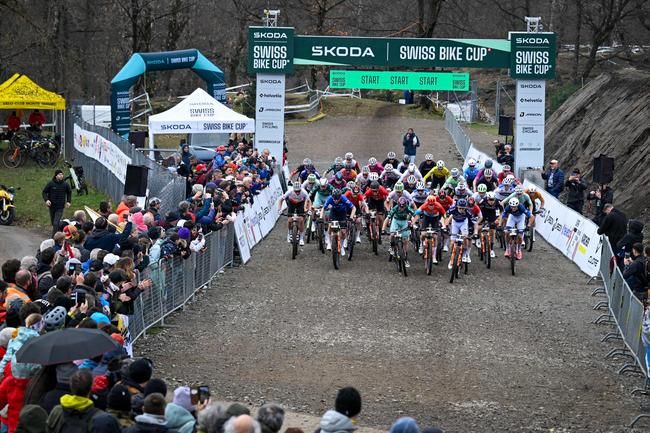 Start ins Rennen der Elite Männer.