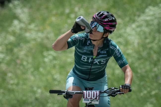 Ramona Forchini Siegerin Elite Frauen Swiss Bike Cup Savognin