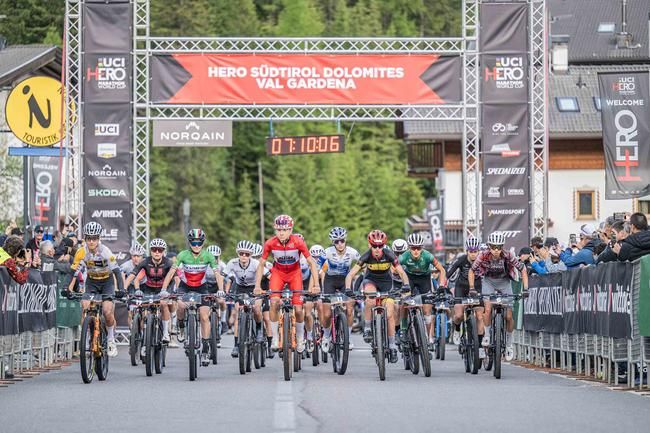 Start ins Rennen der Frauen.