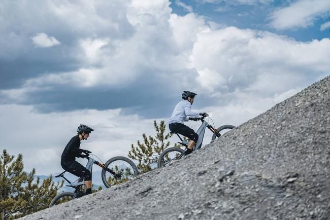 Mit Motor - von Shimano - soll es bergauf gehen