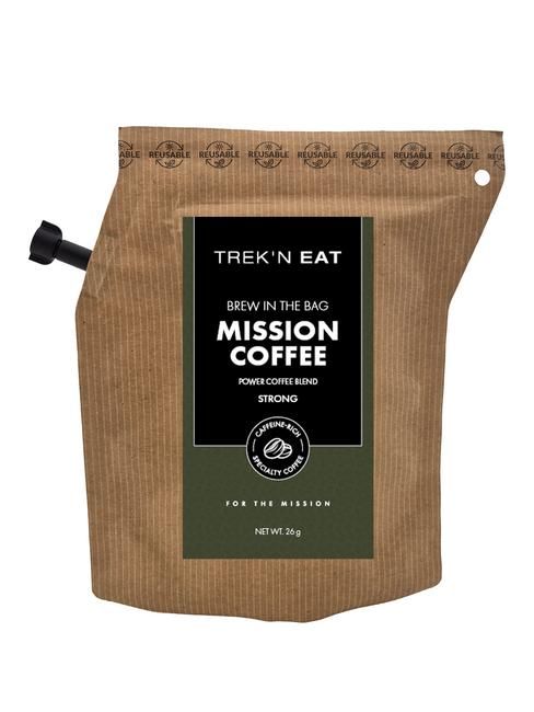 Trek’n Eat Mission Coffee.