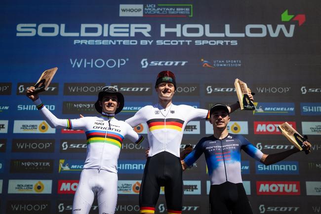 UCI XCO World Cup, Men U23 podium Soldier Hollow, Midway, Utah