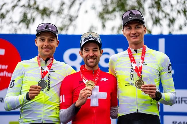Podest Elite Herren Gravel Schweizermeisterschaft 2026