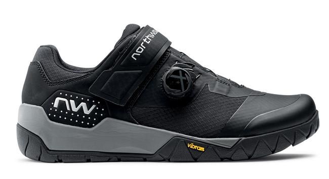  Ein klassischer Allmountain-Schuh im mittleren Preissegment: «Overland Plus» für Klickpedalen.