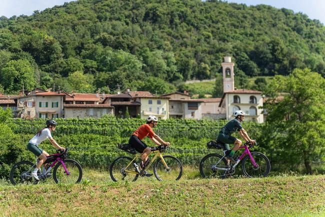 Zum Start der Tour führt die Strecke durch zahlreiche Weinberge.