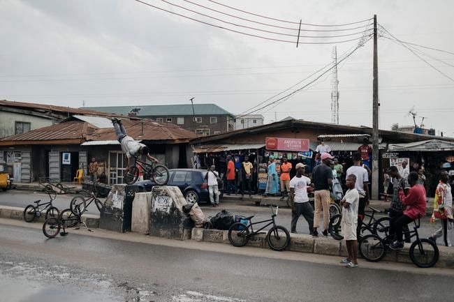 BMX Street Scene Lagos Nigeria