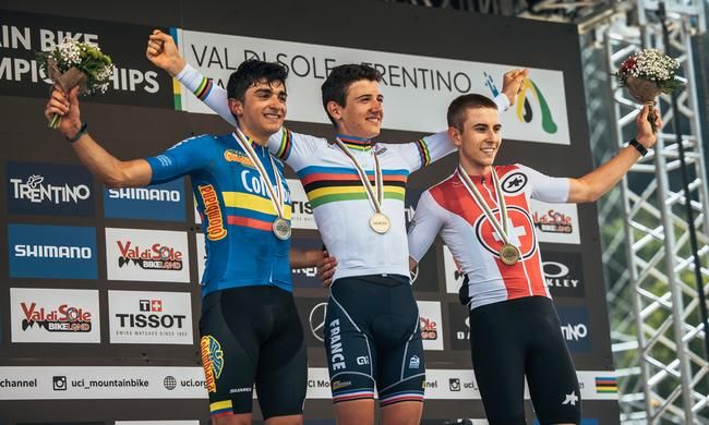 Nils Aebersold gewinnt Bronze an der XCO-WM 2021