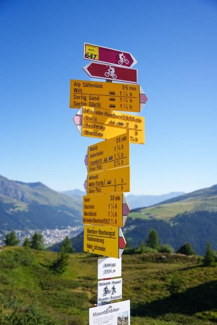 Doppelspurausbau Alps Epic Trail Davos