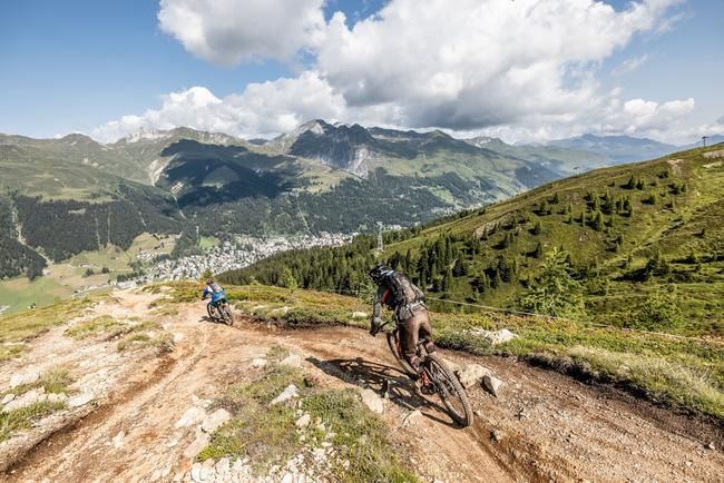Singletrail-Weltrekord Davos Klosters 2021