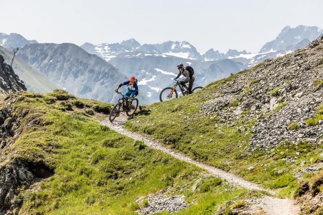 Singletrail-Weltrekord Davos Klosters 2021