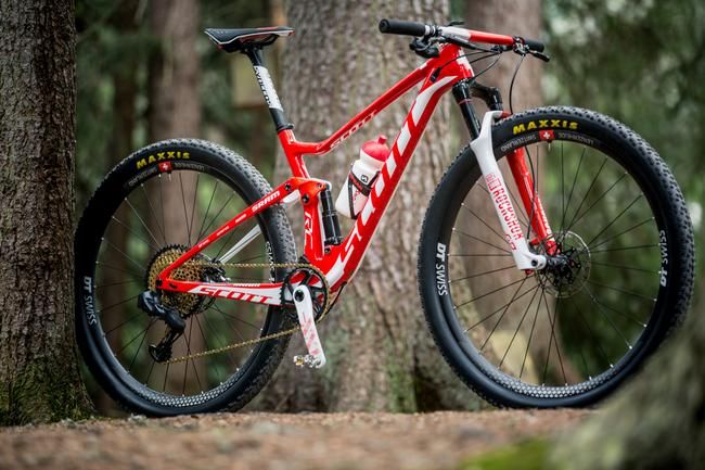 Schurters WM-Bike in Lenzerheide