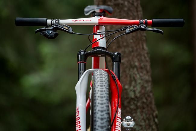 Schurters WM-Bike in Lenzerheide