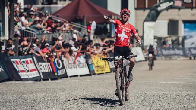 Mathias Flückiger UCI Worldcup Leogang 2022