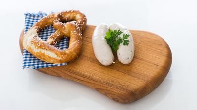 Bretzel und Weisswurst