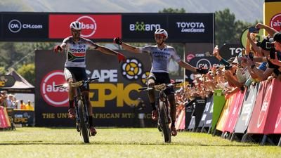 Matthew Beers und Christopher Blevins gewinnen Cape Epic 2023. ©Nick Muzik