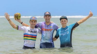 Podium Brasil Ride 2023 Avancini Ferreira Stiebahn