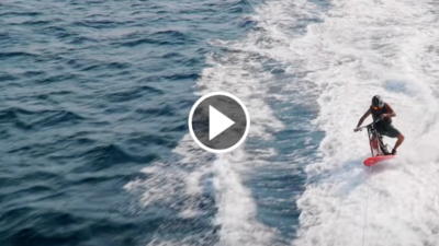 Surfing Mountainbike Wake