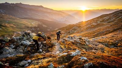 Biketrails Laax. ©Philipp Ruggli