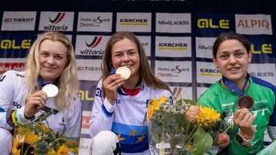 Lisa Baumann ist Europameisterin im Downhill.