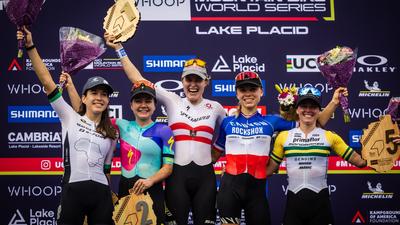 v.l. Candice Lill, Sina Frei, Laura Stigger, Loana Lecomte und Rebecca Henderson.