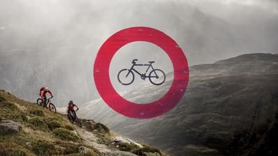 Bikeverbot Urseren Höhenweg