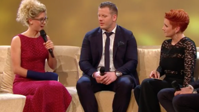 Joanda Neffmit Gips an Sport Awards