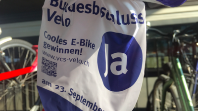 Bundesbeschluss Velo Bahnhof SBB