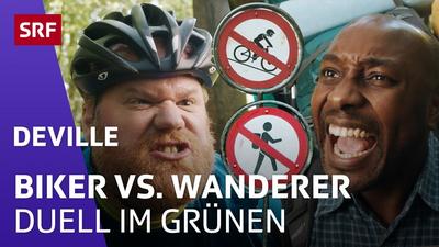 SRF Deville: Biker vs. Wanderer
