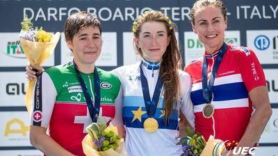 Indergand, Belomoina, Dahle: Europameisterschaften 2017