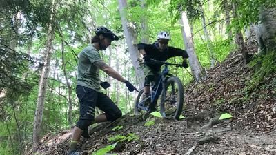 #allaboutmtb Dave Spielmann Mountainbike Fahrtechnik