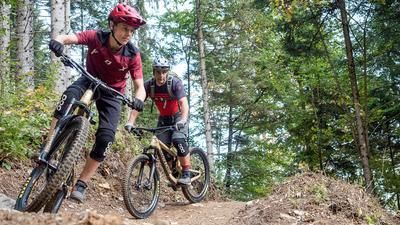 Glarus Flowtrail Ennenda Mountainbike Trail