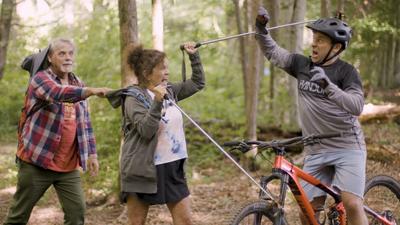 Hiker vs Biker Videopreview