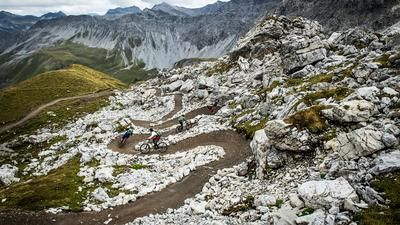 Hörnli-Flowtrail in Arosa