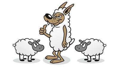 Wolf im Schafspelz